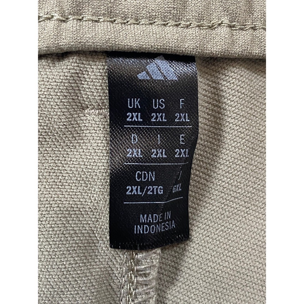 Adidas Mens BTC Jogger Golf Pants Putty Beige JF4864 Size 2XL New - Picture 6 of 14